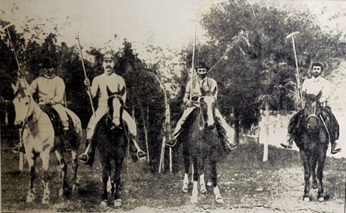 first polo match Argentina